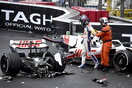 Formula 1: Ατύχημα για τον Μικ Σουμάχερ στο Μονακό, κόπηκε στα δύο το μονοθέσιο του