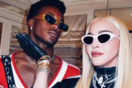 Madonna’s son David Banda wears sporty red dress during night out with mom