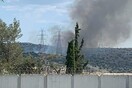 Φωτιά στον Ασπρόπυργο - Και εναέρια μέσα στην κατάσβεση 