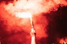 Πάτρα: Φωτοβολίδα από συναυλία του Βασίλη Παπακωνσταντίνου προκάλεσε φωτιά σε διαμέρισμα