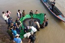 Καμπότζη: Ψαράδες έπιασαν σαλάχι 300 κιλών στον ποταμό Μεκόνγκ - «Το μεγαλύτερο ψάρι γλυκού νερού στον κόσμο