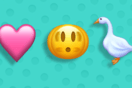 Μια χήνα, ένας υάκινθος, μια ροζ καρδιά μεταξύ των νέων emojis