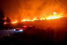 Φωτιά στην Πεντέλη: Εικόνες καταστροφής - Συγκλονιστικά στιγμιότυπα από τη μάχη με τις φλόγες