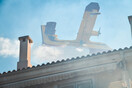 Σε ύφεση η πυρκαγιά στην Πεντέλη, χωρίς ενεργό μέτωπο : Συγκλονιστικές φωτογραφίες από χαμηλές πτήσεις και επιχειρήσεις μέσα στους καπνούς