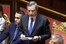 Ο Ντράγκι απαίτησε ενότητα για να παραμείνει πρωθυπουργός- Στην ομιλία του στη Γερουσία
