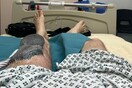 DJ έγδαρε το γόνατό του και κόντεψε να πεθάνει από λοίμωξη που του έτρωγε τη σάρκα