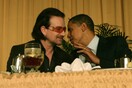 Ο Bono με τον Ομπάμα