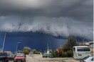 Shelf cloud πάνω από την Σαμοθράκη- Δείτε την εντυπωσιακή φωτογραφία