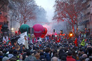 Παρέλυσε η Γαλλία: Πάνω από 1 εκατ. διαδήλωσαν κατά του συνταξιοδοτικού