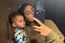 Kylie Jenner Shares First Photo of Son's Face and Finally Reveals His Name
