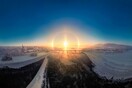 Ένα τέλειο ηλιακό φωτοστέφανο από το φακό του Göran Strand