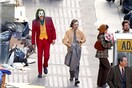 O Joker τρέχει στους δρόμους του Λος Άντζελες: Σκηνές από τα γυρίσματα του Χοακίν Φίνιξ