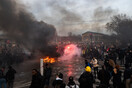 Γαλλία: Απαγορεύσεις συγκεντρώσεων στο Παρίσι - Χιλιάδες στους δρόμους ενάντια στο συνταξιοδοτικό