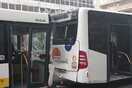 Θεσσαλονίκη: Συγκρούστηκαν αστικά λεωφορεία - Δύο τραυματίες