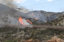 Φωτιά στα Μέγαρα-35 πυροσβέστες και δύο αεροσκάφη 