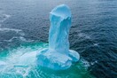 Καναδάς: Παγόβουνο σε σχήμα πέους κατέγραψε ένα drone