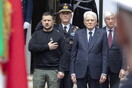 Ιταλία: «Είμαστε πλήρως στο πλευρό σας», είπε ο Ιταλός πρόεδρος της Δημοκρατίας στον Βολοντίμιρ Ζελένσκι