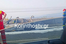 Φωτιά σε εν κινήσει αυτοκίνητο στην Αθηνών–Κορίνθου - Κλειστό μέρος της εθνικής
