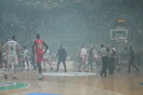 Basket League: Διακοπή στο Παναθηναϊκός - Ολυμπιακός λόγω καπνογόνων
