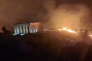 Ιταλία: Φονικές πυρκαγιές στο νότο - Απειλήθηκε ο αρχαίος ναός της Σεγέστα