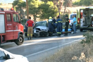 Σοβαρό τροχαίο στη Λεωφόρο Μαραθώνος: Σύγκρουση δύο οχημάτων με τραυματία