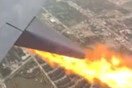 Αεροπλάνο έπιασε φωτιά στον αέρα - Έντρομοι οι επιβάτες