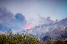 Φωτιά στη Βοιωτία: Μήνυμα του 112 για εκκένωση 9 οικισμών