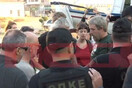 Κακοκαιρία Daniel: Ένταση έξω από το δημαρχείο Βόλου 