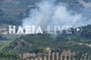 Φωτιά τώρα στην Ηλεία - Σηκώθηκαν αεροσκάφη