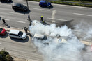 Φωτιά τώρα σε αυτοκίνητο στην εθνική οδό Αθηνών – Λαμίας