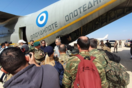 Λιβύη: Η στιγμή της άφιξης της ελληνικής αποστολής λίγο πριν το τροχαίο δυστύχημα