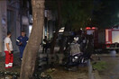 Τροχαίο ατύχημα στο κέντρο της Αθήνας: Αυτοκίνητο «ξήλωσε» κολώνες