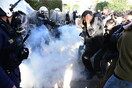 Επεισόδια με χημικά στο Καβούρι - Στην πορεία διαμαρτυρίας φοιτητών 