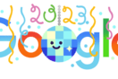 Η Google αποχαιρετά το 2023 με ένα γιορτινό doodle