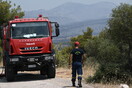 Πυρκαγιά σε χορτολειβαδική έκταση στο Λαύριο