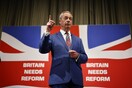 Νάιτζελ Φάρατζ: Ο Mr. Brexit υποψήφιος στις εκλογές ως επικεφαλής του ακροδεξιού Reform UK 