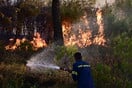 Φωτιά στη Σταμάτα: Σε ισχύ ακόμα οι εκτροπές κυκλοφορίας