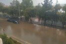 Καταιγίδα στην Αττική: Ισχυρή βροχόπτωση και κεραυνοί στα βόρεια προάστια