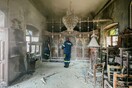 Μυτιλήνη: Φωτιά στην εμβληματική Παναγιά τη γοργόνα στη Σκάλα Συκαμιάς
