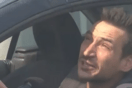 Κάτοικος της Πεντέλης κλαίει on camera για τη φωτιά: «Την αγαπάω, εδώ έχω μεγαλώσει»