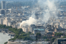 Φωτιά στο εμβληματικό Somerset House στο κέντρο του Λονδίνου
