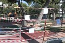Βάρκιζα: Ηλικιωμένη οδηγός έχασε τον έλεγχο και προσέκρουσε σε παιδική χαρά