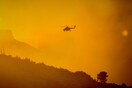 Φωτιά στο Ξυλόκαστρο: Έκλεισε η Κορίνθου - Πατρών στο ύψος του Δερβενίου με εντολή της Τροχαίας