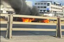 Κίνηση στους δρόμους: Φωτιά σε όχημα στον Κηφισό - Πού έχει μποτιλιάρισμα