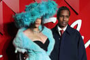 British Fashion Awards: Η εντυπωσιακή εμφάνιση της Rihanna και του A$AP Rocky στο κόκκινο χαλί