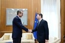 Πρώτη συνάντηση Μητσοτάκη με Ανδρουλάκη από το 2021 - Ο διάλογός τους