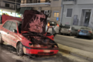 Αυτοκίνητο πήρε φωτιά στην Πατησίων