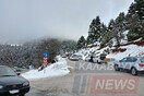 Κακοκαιρία «Elena»: Προβλήματα στο οδικό δίκτυο Αχαΐας, Αιτωλοακαρνανίας και Κορινθίας