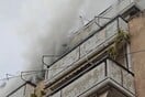 Φωτιά τώρα σε διαμέρισμα του Παγκρατίου