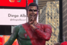 Κριστιάνο Ρονάλντο: Άγαλμα στην Times square για τα 40ά γενέθλιά του